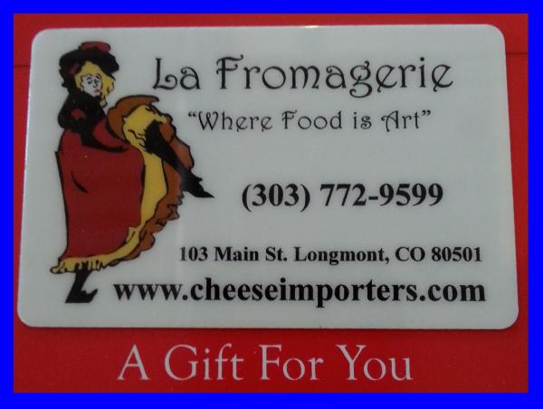 Cheese Importers Gift Card